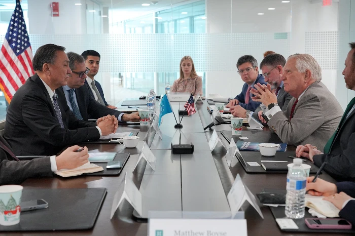 OTS Secretary General met President and CEO of the Hudson Institute in Washington, D.C.