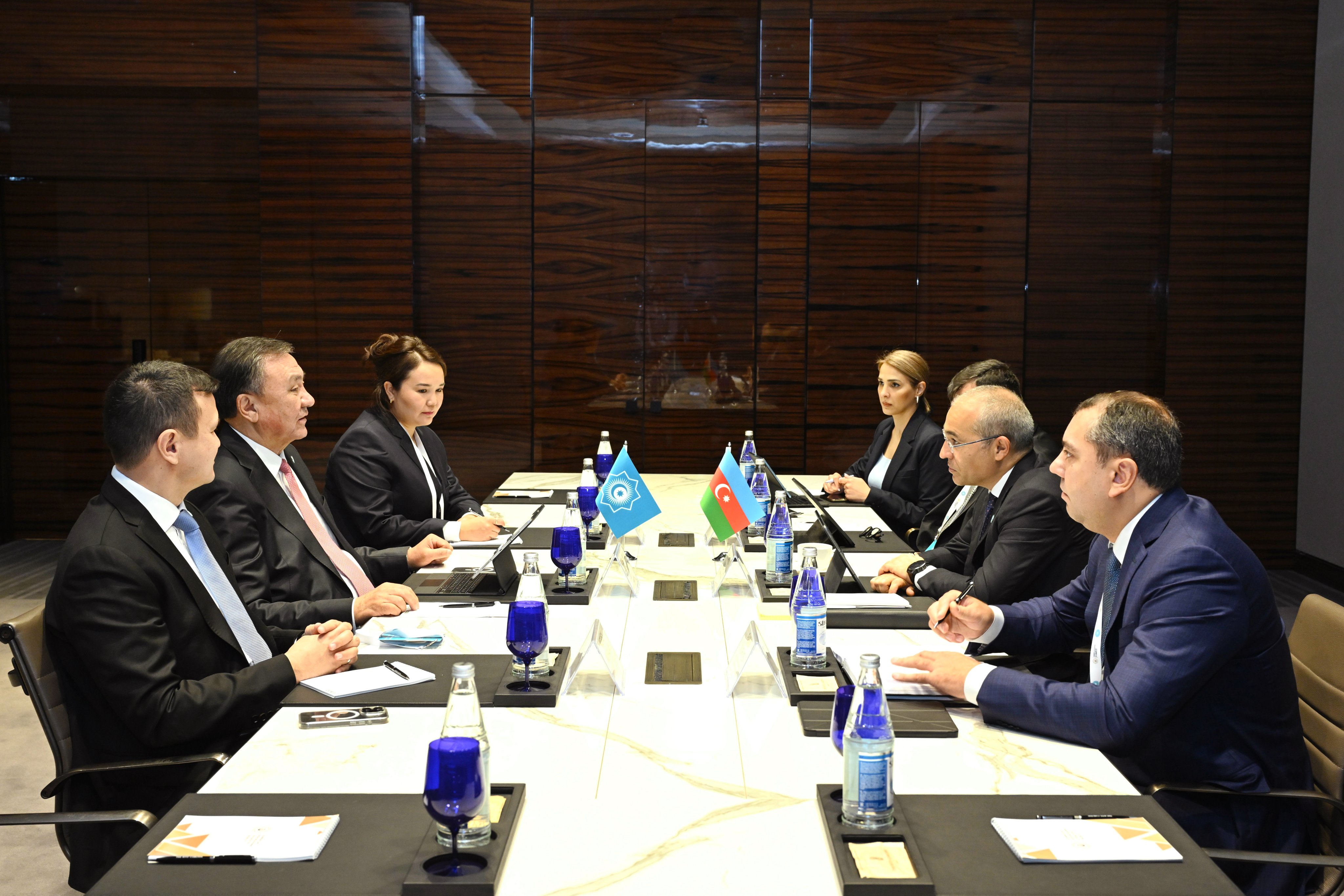 Secretary General of the OTS met with the Minister of Economy of Azerbaijan
