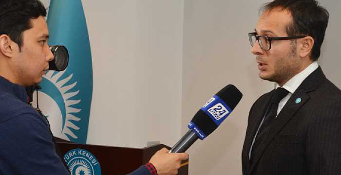 Secretary General of the Turkic Council Ambassador Ramil Hasanov gave a short interview to “Khabar 24” TV channel of Kazakhstan. 