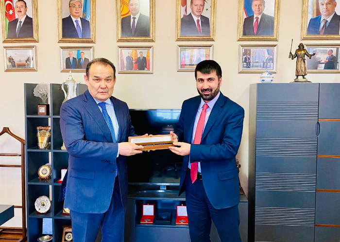 The Ambassador of Afghanistan paid a visit to the Turkic Council Secretary General 