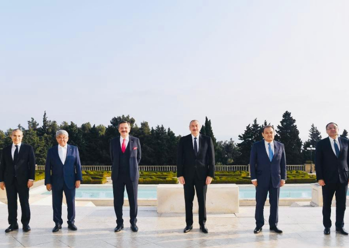 President of Azerbaijan received  Secretary General of the Turkic Council and the delegation of TCCI