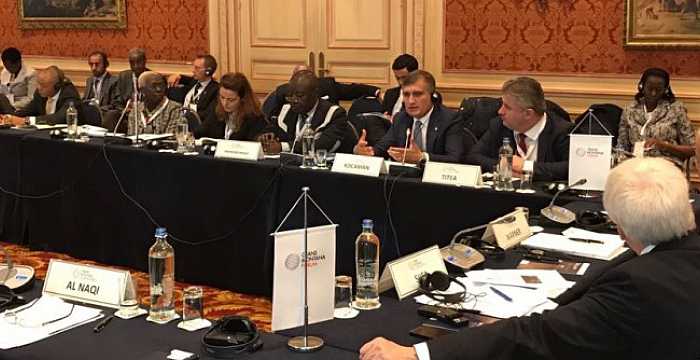 Turkic Council Deputy Secretary General Dr. Ömer Kocaman delivered a speech on 27 October 2017 in the margins of the 19th Annual Session of the Crans Montana Forum in Brussels. 