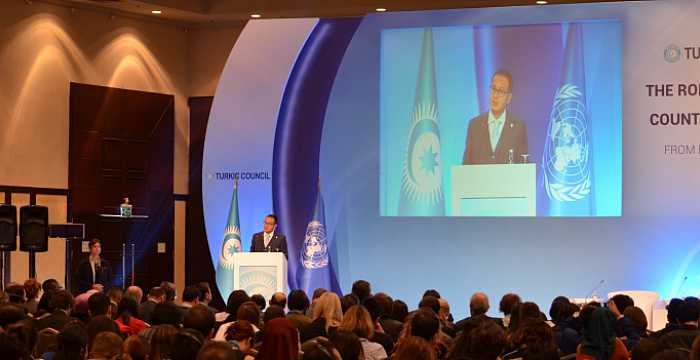 Türk Keneşi ile BM Medeniyetler İttifakı evsahipliğinde `Şiddete Varan Aşırıcılıkla Mücadelede Gençliğin Rolü` konulu Uluslararası Konferansın Açılış Töreni gerçekleştirildi