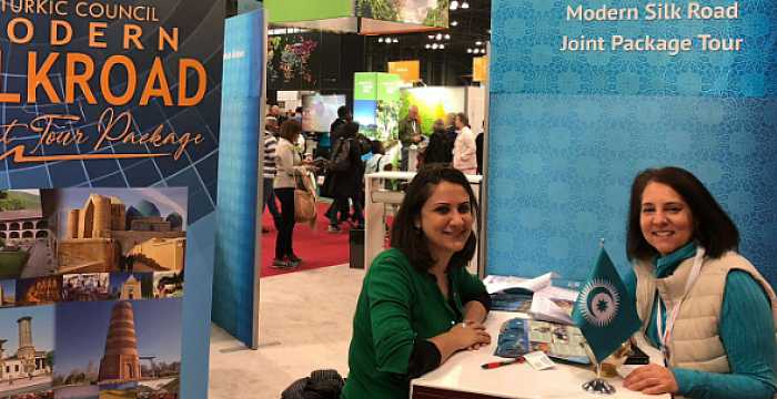 Turkic Council Modern Silk Road Joint Tour Package attracted a great deal of interest at the New York Times Travel Show.