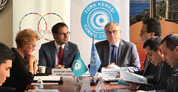 Joint report  of the Turkic Council and the UN Office for South-South Cooperation entitled `South-South in Action: How the Turkic Council uses South-South Cooperation to Promote Regional and Global Development was launched.