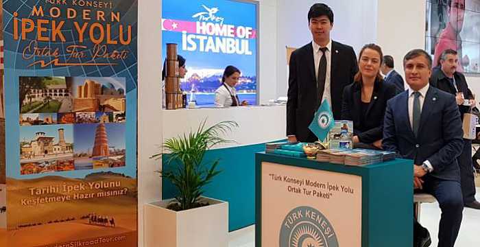 Turkic Council delegation is attending the 22nd East Mediterranean International Tourism & Travel Exhibition (EMITT).