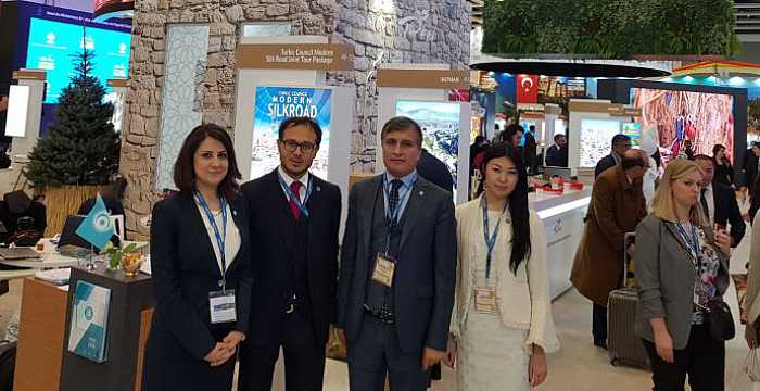 The delegation of the Turkic Council headed by Secretary General Ambassador Ramil Hasanov participated at the opening ceremony of the ITB Tourism Trade Fair which started on 7 March 2018 in Berlin. 