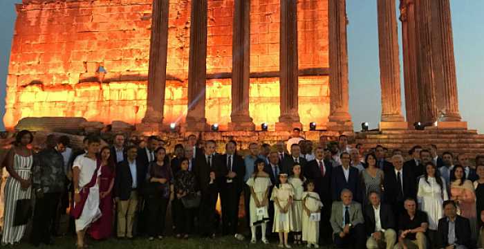 Türk Keneşi Proje Direktörü Assan Mazhitov Aizanoi Antik Kentinde ‘Senfonik Türküler’ konserine katılmıştır.