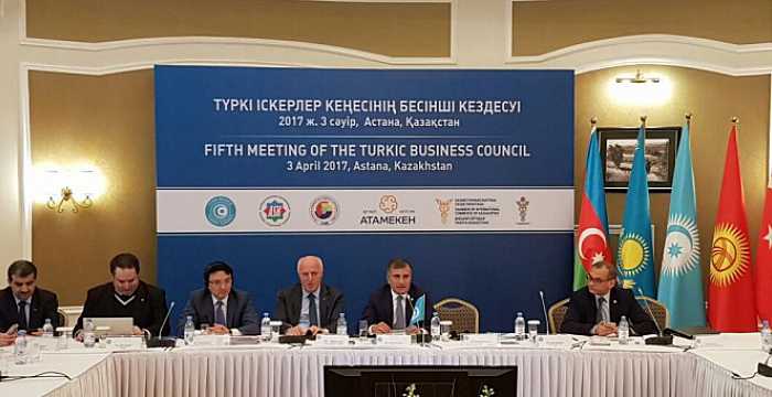 Türk Keneşi İşadamları Birinci Yuvarlak Masa Toplantısı Astana`da  3 Nisan 2017 tarihinde  gerçekleştirilmiştir.