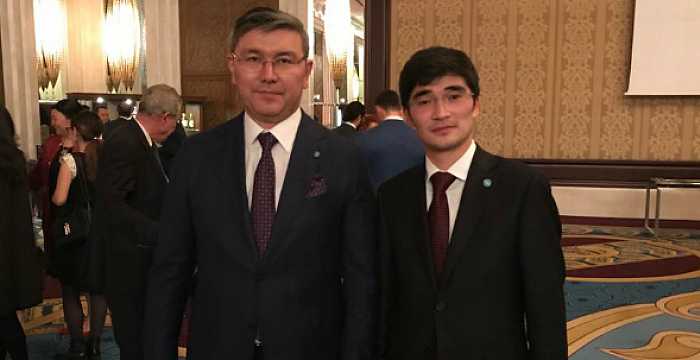 Turkic Council Project Director Asan Mazhitov participated in the reception on the occasion of the 26th Anniversary of Independence of the Republic of Kazakhstan.