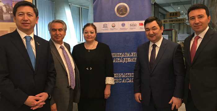 Turkic Council Project Director Zhyldyz Uzakova attended the forum entitled ‘Revival of Identity and Cultural Heritage: Turkic Language from Past to Future’.