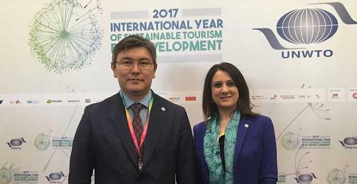 Deputy Secretary General Abzal Saparbekuly attended the Official Opening of International Year of Sustainable Tourism for Development.