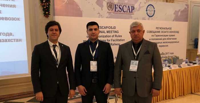 Turkic Council Project Director Ali Çiviler attended the UNESCAP-OSJD Regional Meeting on Harmonization of Rules and Regulations for Facilitation of International Railway Transport.  