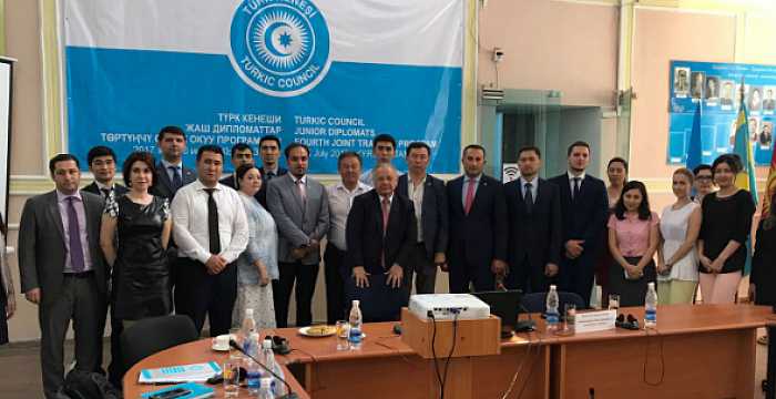 Ambassador of the Republic of Azerbaijan to Poland H.E. Hasan Hasanov gave two lectures to the participants of the Turkic Council Junior Diplomats 4th Training program.