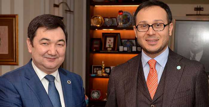 Turkic Council Secretary General Ambassador Ramil Hasanov received President of International Turkic Academy and Chairman of Egemen Kazakhstan Prof. Darkhan Kydyrali.