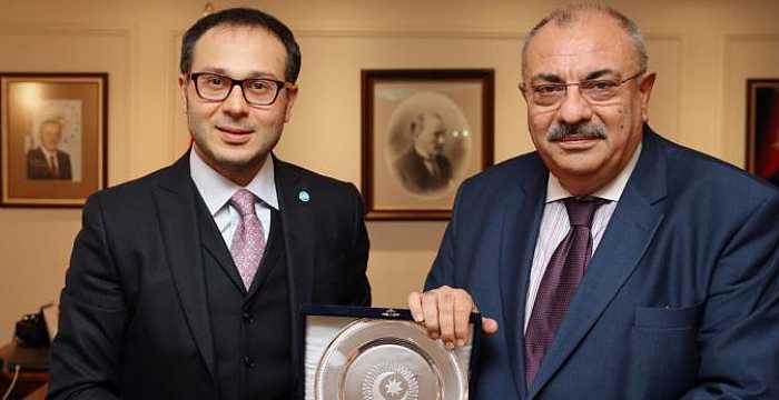 Secretary General of the Turkic Council Ambassador Ramil Hasanov met with H.E. Yıldırım Tuğrul Türkeş, Deputy Prime Minister of the Republic of Turkey.