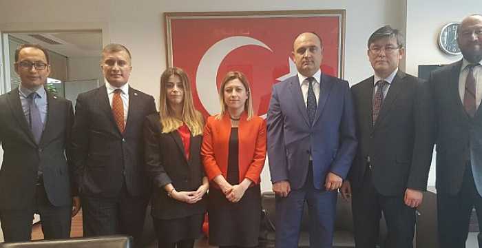 Turkic Council delegation visited the International Logistics Base in Ankara, met with the senior management of the Center and the officials of the Ministry of Customs and Trade