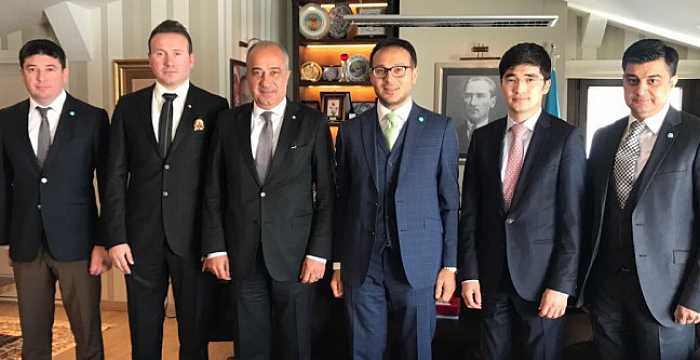 Mr. Bahri Can Çalıcıoğlu, Advisor to the President of TOBB visited  Secretary General of the Turkic Council Ambassador Ramil Hasanov