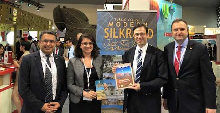 Project Director Pelin Musabay Baki participates in  ITB China International Tourism Fair to promote the Turkic Council Modern Silk Road Joint Tour Package. 