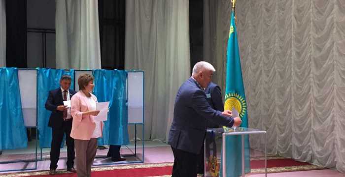 The delegation of the Turkic Council International Observation Mission completed observing the Elections of Deputies of the Senate of Parliament of the Republic of Kazakhstan in the city of Kokshetau.