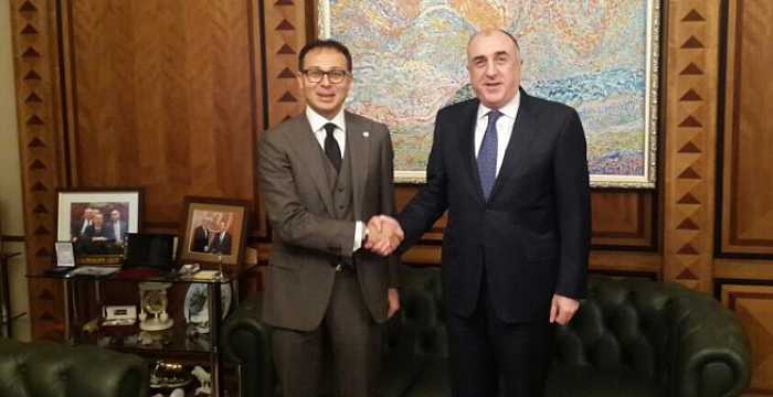 Secretary General of the Turkic Council Ambassador Ramil Hasanov held a bilateral meeting with the Minister of Foreign Affairs of the Republic of Azerbaijan, Elmar Mammadyarov.