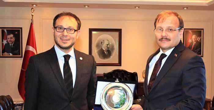 Secretary General of the Turkic Council Ambassador Ramil Hasanov met with the Deputy Prime Minister of the Republic of Turkey, Hakan Cavuşoğlu.