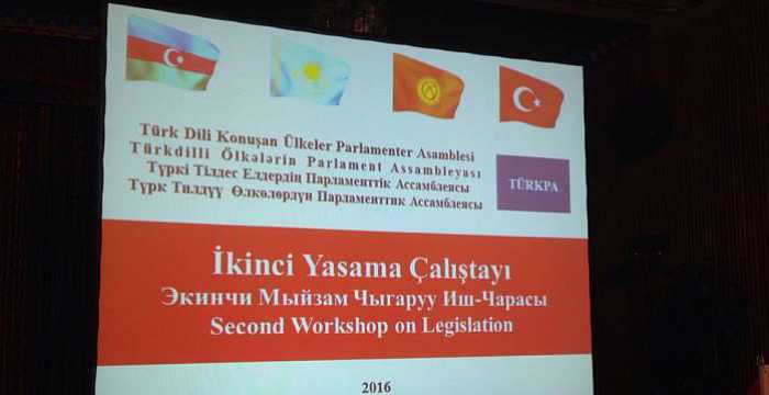 Türk Dili Konuşan Ülkeler Parlamenter Asamblesi İkinci Yasama Çalıştayı 18 Mart 2016 tarihinde Ankara`da çalışmalarını tamamlamıştır.