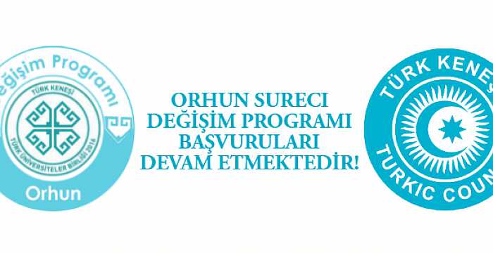 ORHUN SÜRECİ DEĞİŞİM PROGRAMI BAŞVURULARI DEVAM ETMEKTEDİR!