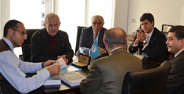 Türk Konseyi Genel Sekreteri Büyükelçi Ramil Hasanov Türk Ocakları İstanbul Şubesi Başkanı Sayın Cezmi Bayram başkanlığındaki Türk Ocakları heyetini kabul etmiştir.