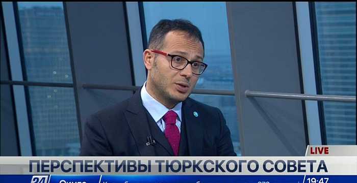 Turkic Council Secretary General Ambassador Ramil Hasanov gave interview to Kazakhstan`s Khabar 24 TV Channel.