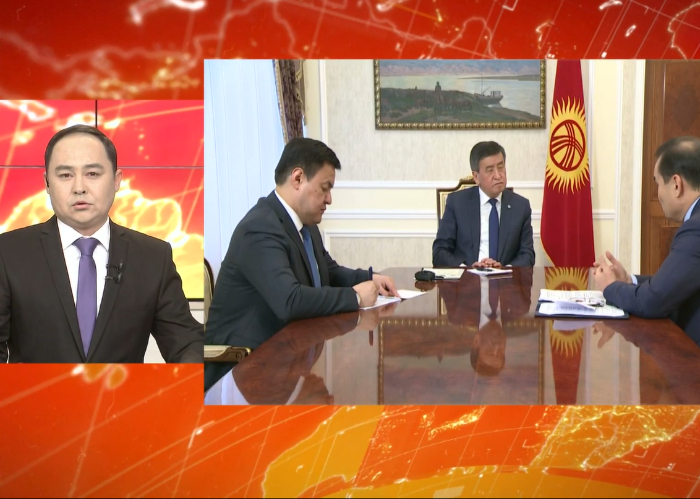 Video footage of the meeting of Secretary General Baghdad Amreyev with President of the Kyrgyz Republic H.E. Sooronbay Zheenbekov