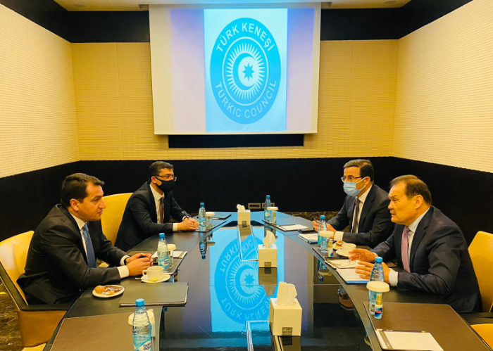 Secretary General met with the Ministers and High Officials in charge of information and media of the Turkic Council