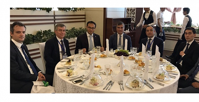 Turkic Council Secretary General Ambassador Ramil Hasanov attended the official reception given by the Mayor of Astana.