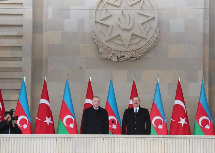 The Parade of Victory in the Karabakh War was held in Azerbaijan today.