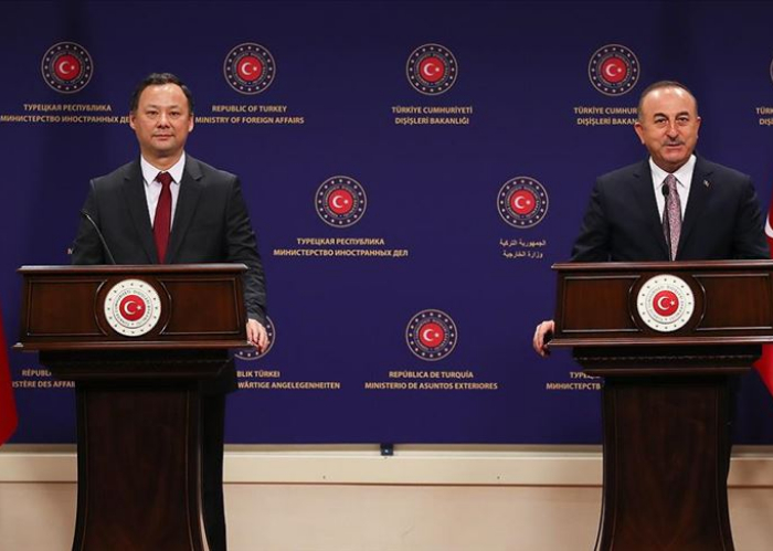 The Minister of Foreign Affairs of the Kyrgyz Republic and the Minister of Foreign Affairs of the Republic of Turkey held a press conference.