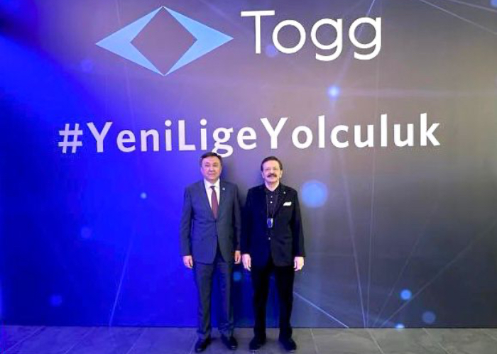 TDT Genel Sekreteri, “TOGG” genel merkezini ziyaret etti