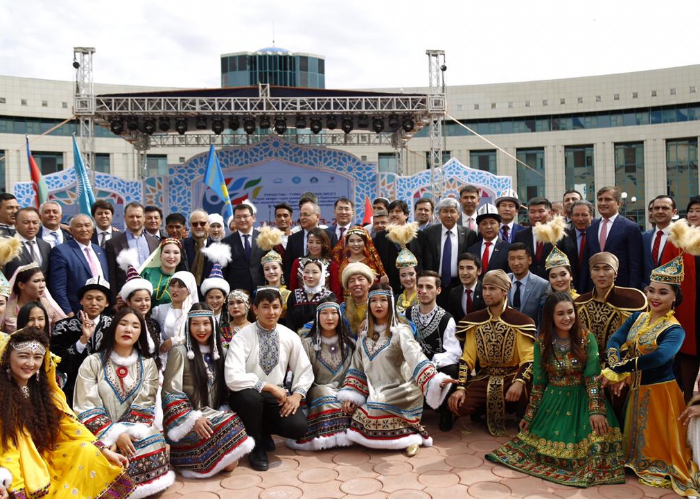 Turkic Council Second Young Leaders Forum as well as the Cultural and Arts Festival of the Youth of the Turkic World were kicked off in Turkistan, Kazakhstan