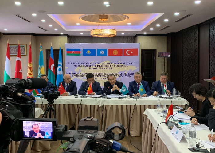 4th Meeting of the Ministers of Transport of the Turkic Council was held on 17 April 2019 in Bishkek