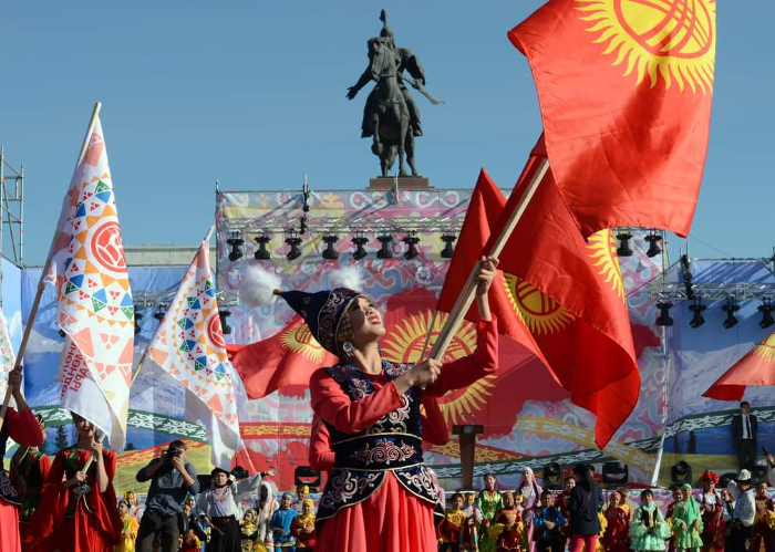 Türk Konseyi Ankara’da düzenlenen “Er Manas” heykelinin açılış törenine katıldı.