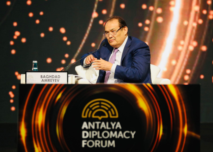 Türk Konseyi Genel Sekreteri Antalya Diplomasi Forumu çerçevesinde “Bölgesel Örgütlerin Verimliliğini Nasıl Artırabiliriz?” temasıyla gerçekleştirilen oturuma panelist olarak katıldı. 