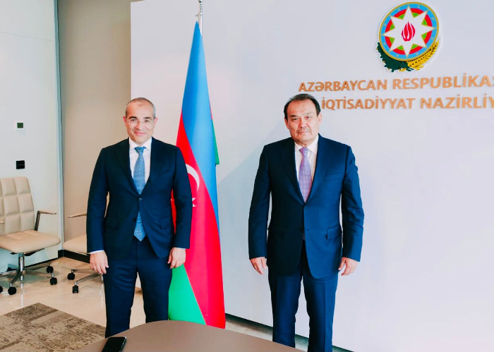 Secretary General of the Turkic Council met with Minister of Economy of the Republic of Azerbaijan