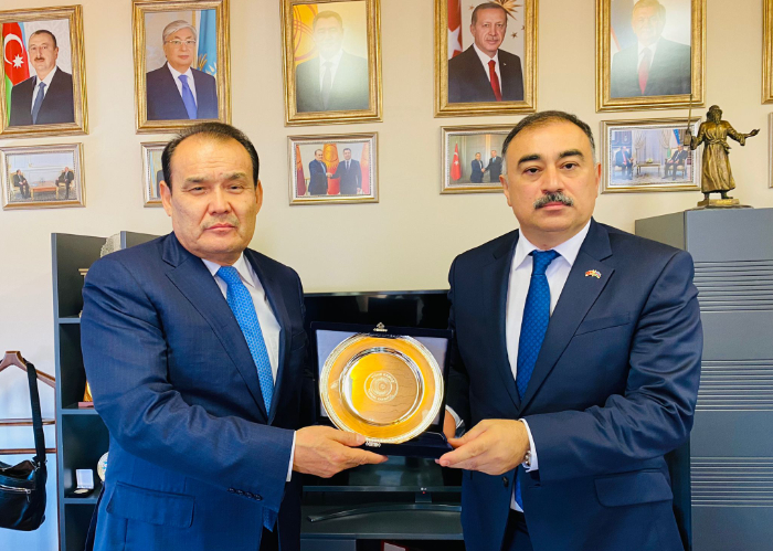 The Secretary General of Turkic Council received the new Ambassador of Azerbaijan to Turkey