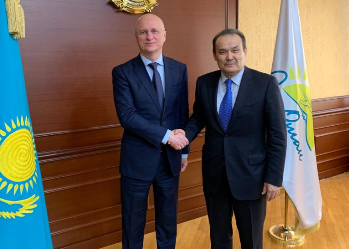 The Secretary General of the Turkic Council Baghdad Amreyev met with Minister of Industry and Infrastructure Development of the Republic of Kazakhstan