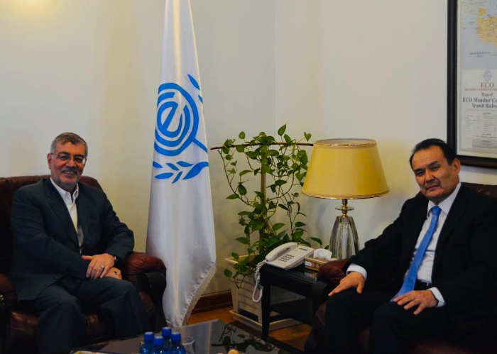 Secretary General of the Turkic Council Baghdad Amreyev, paid a working visit to the Secretariat of the Economic Cooperation Organization (ECO) in Tehran