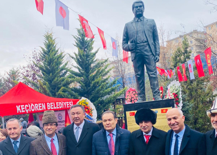 Secretary General of the Turkic Council attended the opening ceremony of the monument for Chingiz Aitmatov.