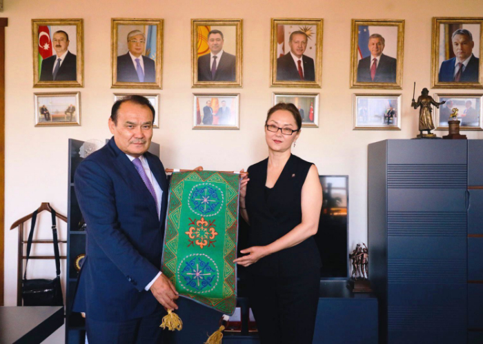 Turkic Council Secretary General received the Consul General of the Kyrgyz Republic