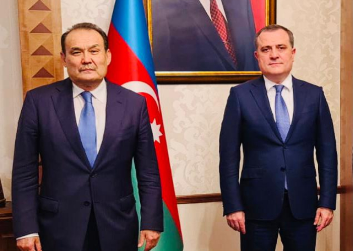 Turkic Council Secretary General met  with the Minister of Foreign Affairs of the Republic of Azerbaijan 