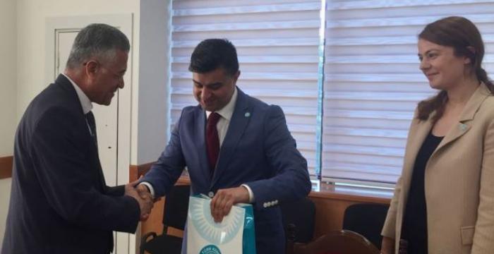 Türk Konseyi heyeti, Özbekistan Cumhuriyeti Ekonomi Bakanı Birinci Yardımcısı Mubin Mirzaev tarafından 11 Temmuz 2018 tarihinde kabul edilmiştir.