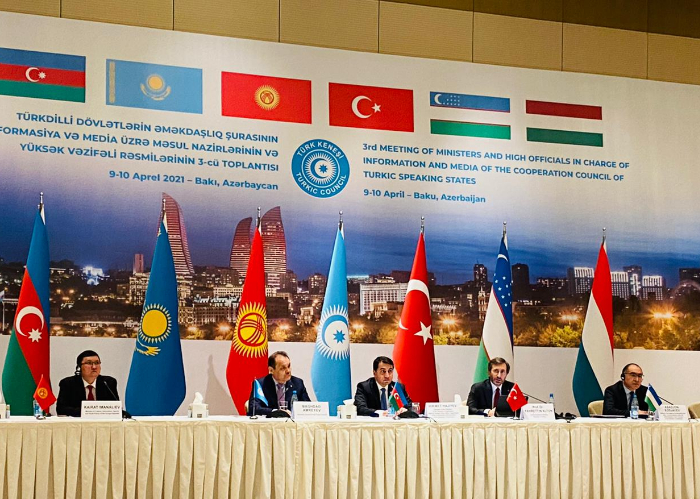 3rd Meeting of the Ministers and High Officials in charge of Information and Media of the Turkic Council was held in Baku 