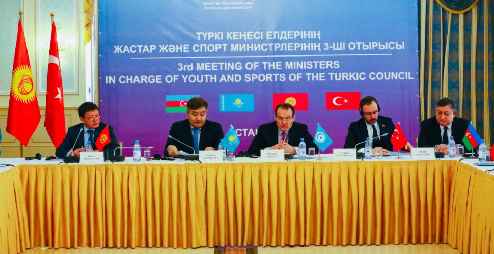 Turkic Council organized the 3rd Meeting of the Ministers in charge of Youth and Sports in Astana.